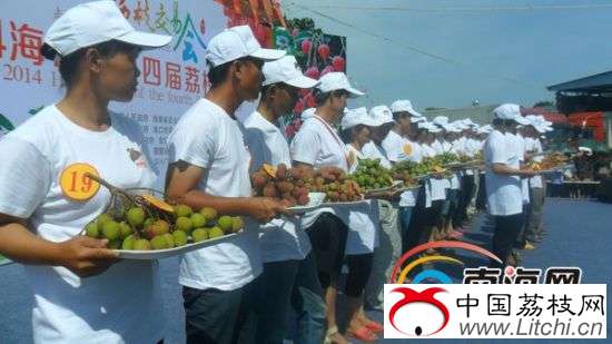 2014年海口荔枝交易会启幕现场签约3.1亿元