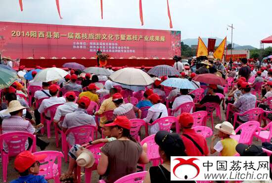 广东阳西县首届荔枝旅游文化节开锣