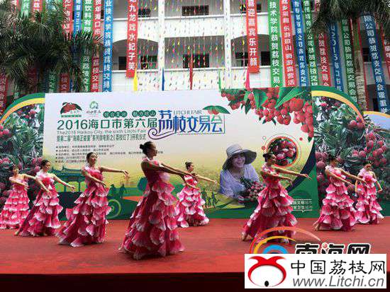 5月27日，海口市第六届荔枝交易会暨第二届&ldquo;海南正能量&rdquo;系列微电影之《荔枝红了》开机仪式在琼山区三门坡镇举行。南海网记者周静泊摄