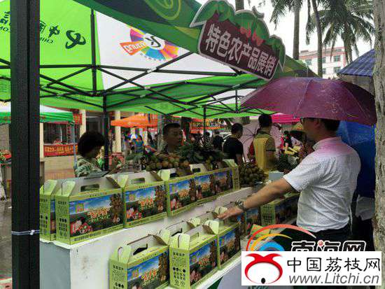 5月27日，海口市第六届荔枝交易会暨第二届&ldquo;海南正能量&rdquo;系列微电影之《荔枝红了》开机仪式在琼山区三门坡镇举行。南海网记者周静泊摄